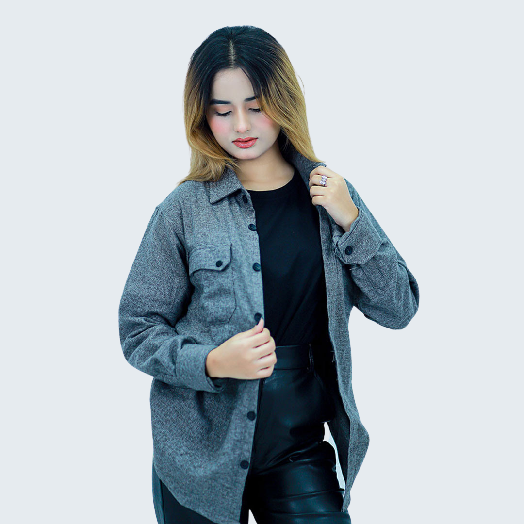 Flannel Jacket in Laurel Ash Colour